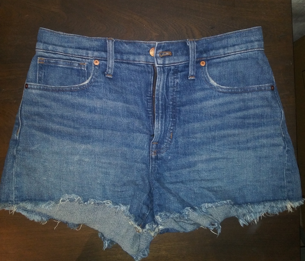 Madewell The Perfect Jean Short Cutoffs Shorts 28